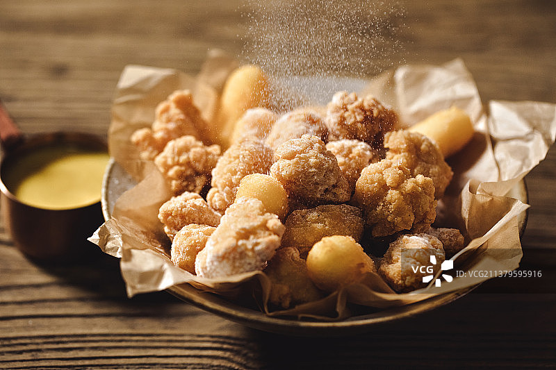 盐酥鸡图片素材