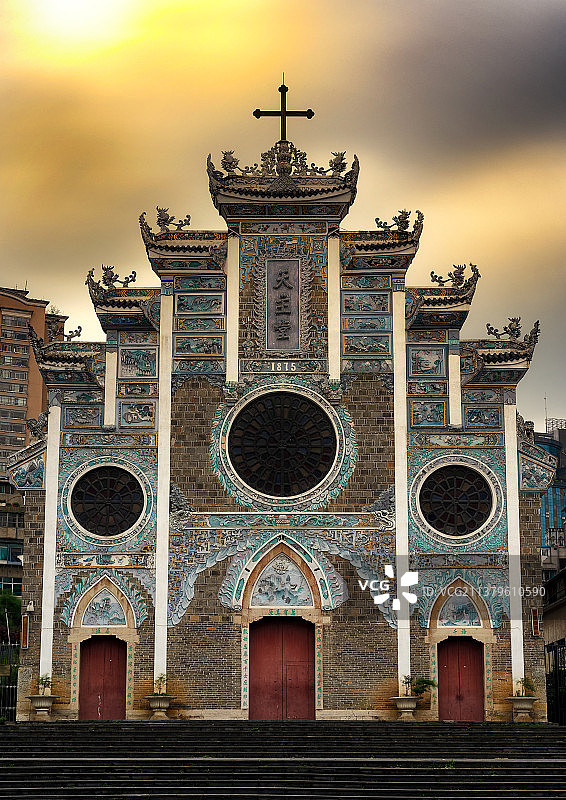 天主堂图片素材