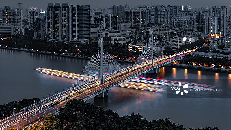 海印桥之夜图片素材