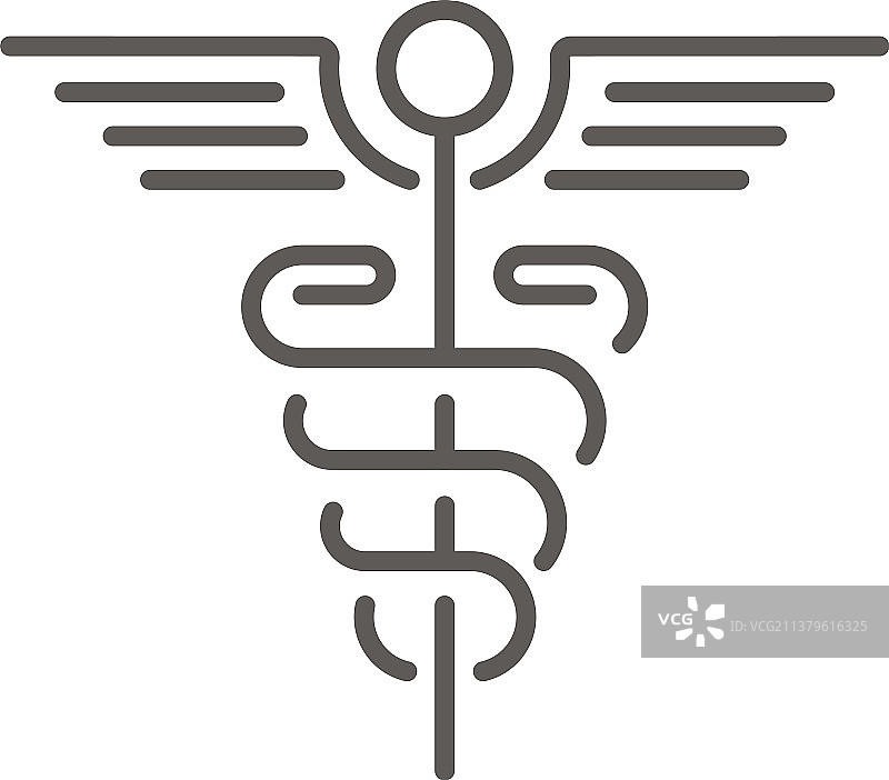 赫尔墨斯法杖图片素材