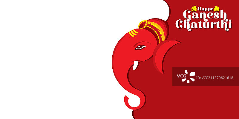 印度象头神节banner设计图片素材