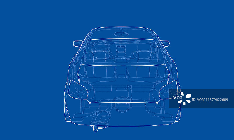 概念车3D渲染图片素材