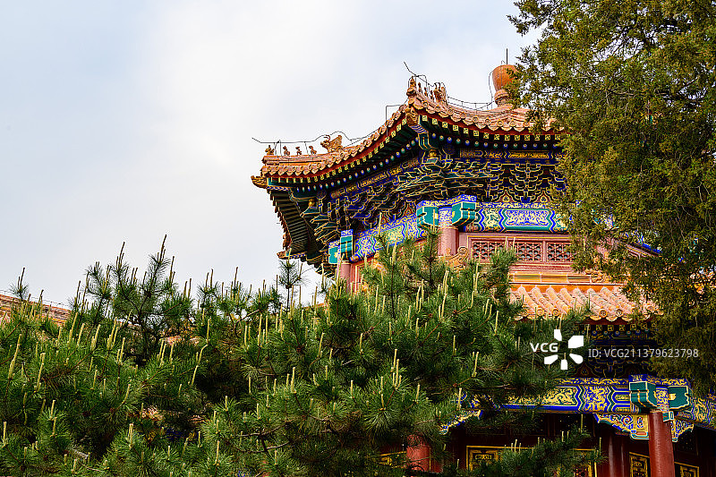 寿皇殿风景图片素材