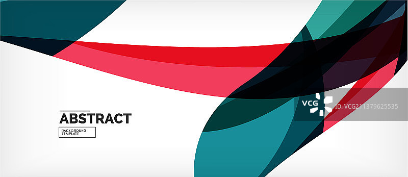 线性波浪网模板图片素材