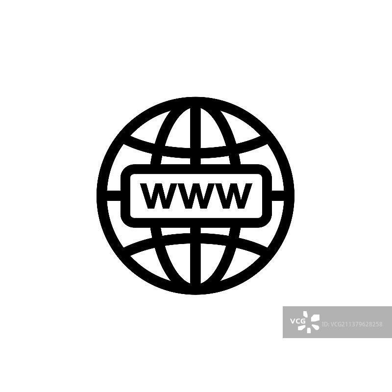 互联网图标：访问网站图片素材