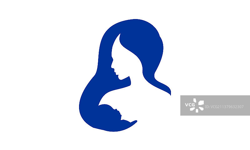 母婴护理logo设计图标图片素材