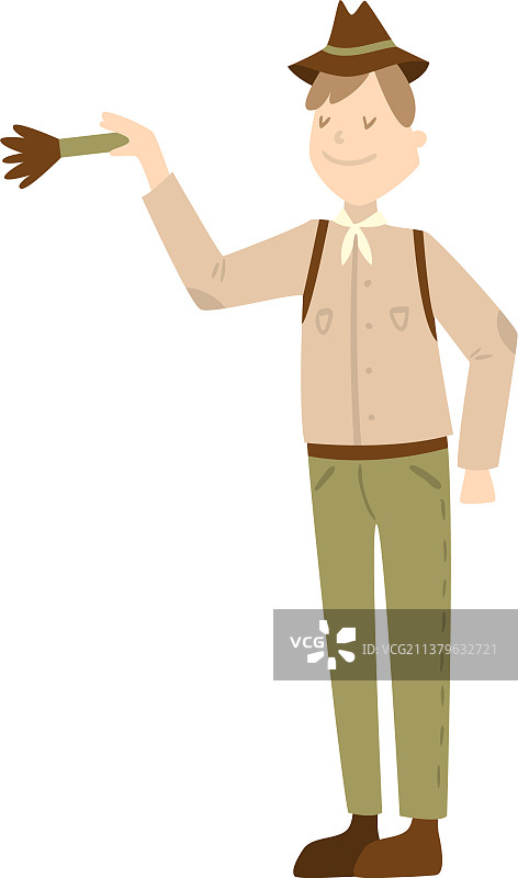 考古学家男人图片素材