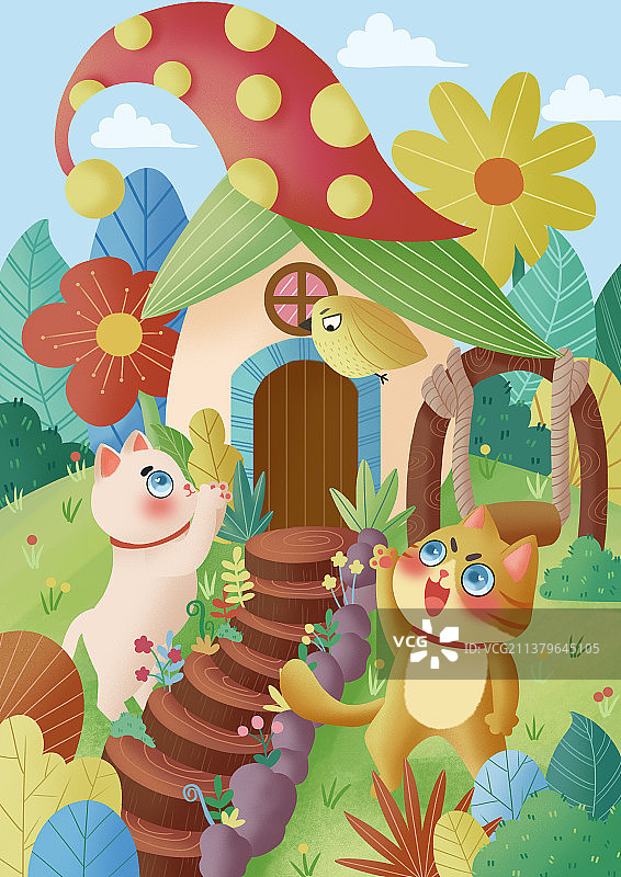 儿童插画图片素材