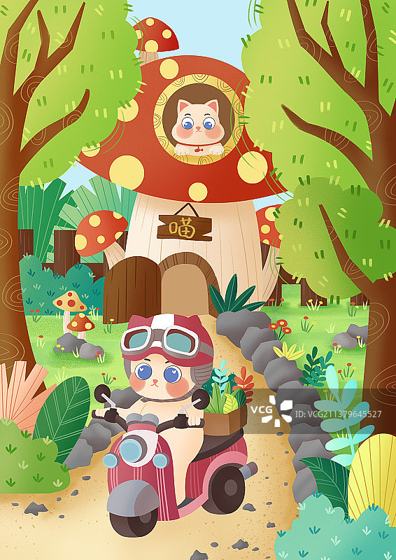 儿童插画图片素材