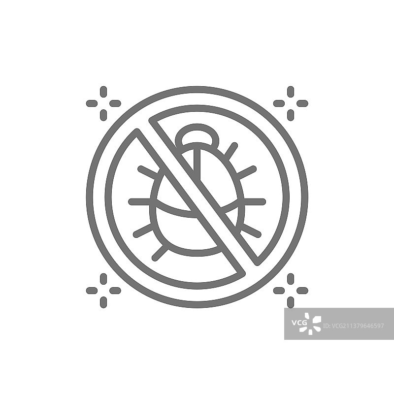 禁止尘螨标志，防尘图片素材