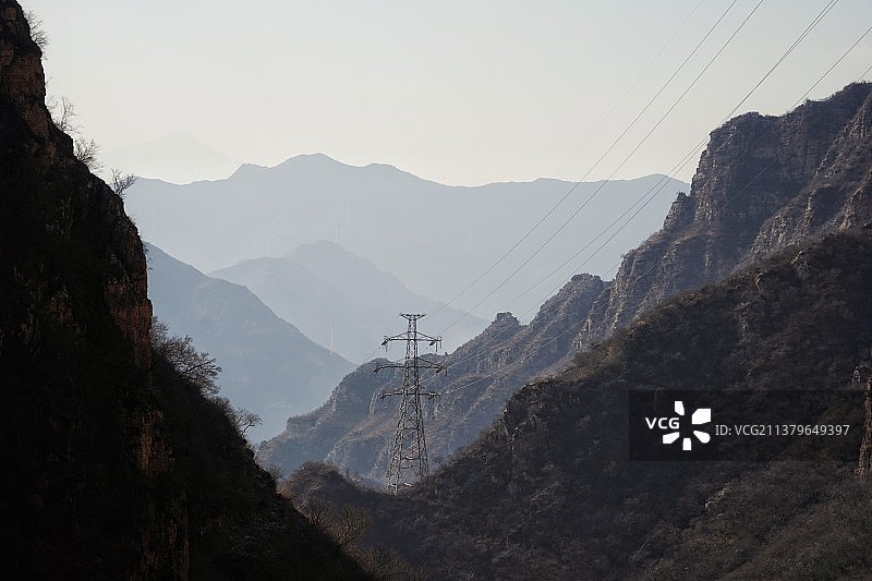 中国北京珍珠湖徒步图片素材