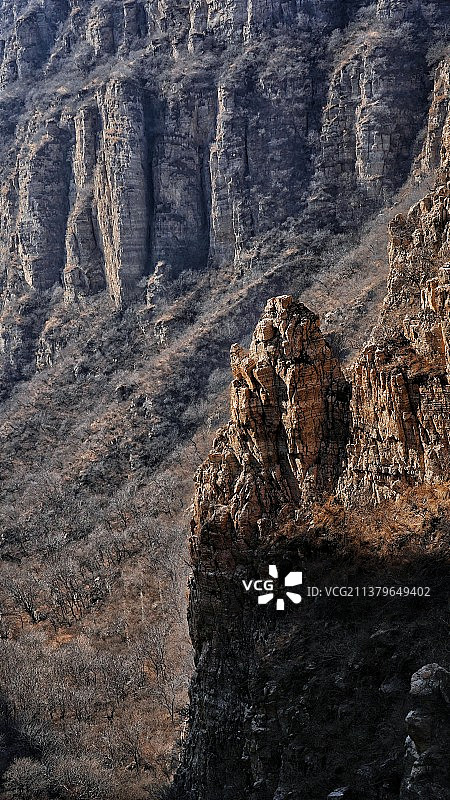 中国北京珍珠湖徒步图片素材