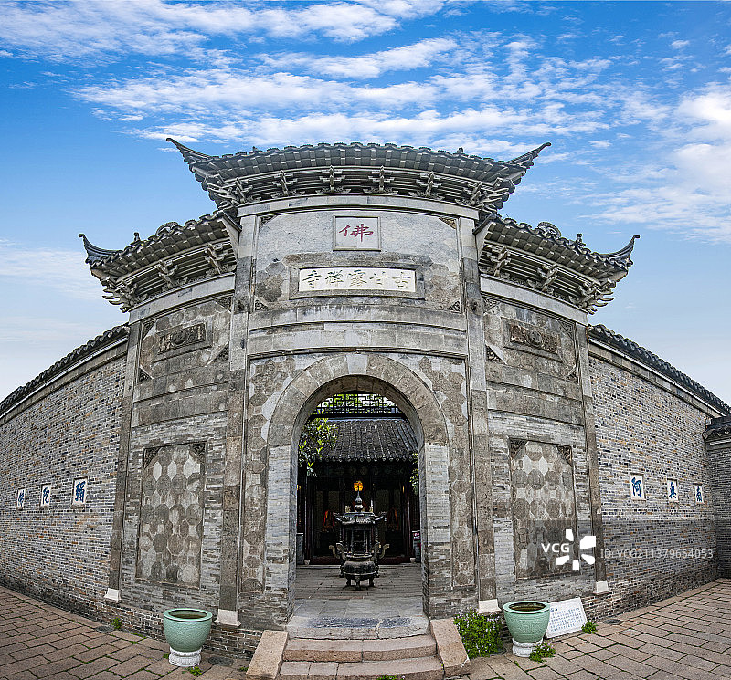 镇江北固山公园甘露寺图片素材