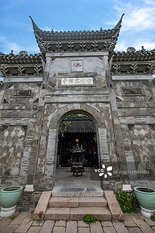 镇江北固山公园甘露寺图片素材