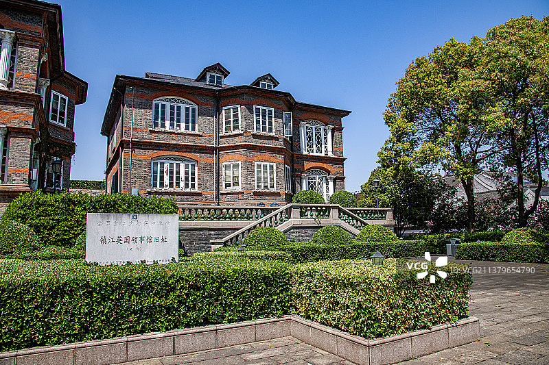 江苏镇江英国领事馆旧址图片素材
