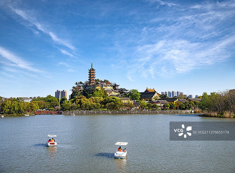 江苏镇江白娘子爱情文化园图片素材