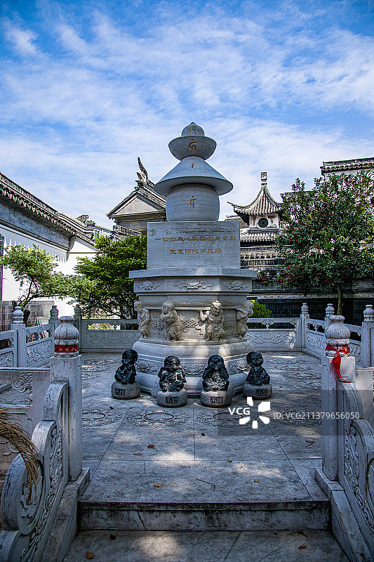 江苏苏州昆山市千灯古镇延福禅寺图片素材