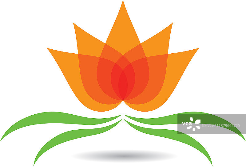 莲花象征图标图片素材