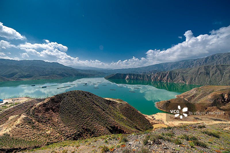 龙羊峡风光图片素材