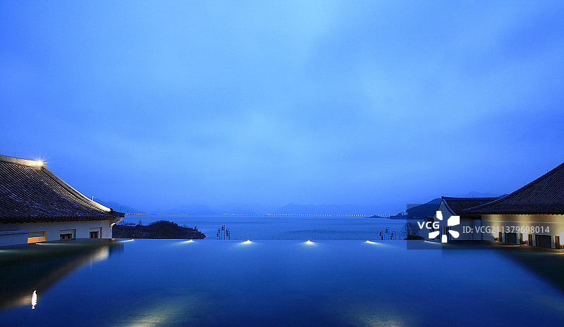 水上民居图片素材