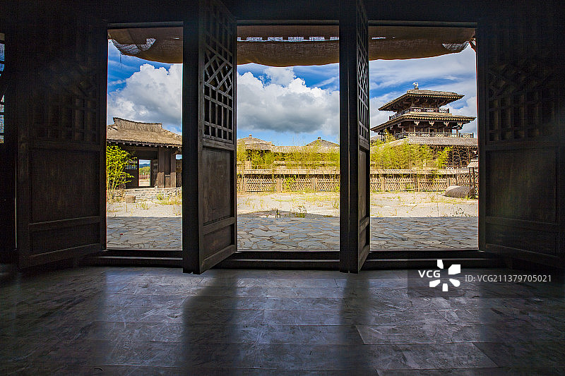 象山影视城图片素材