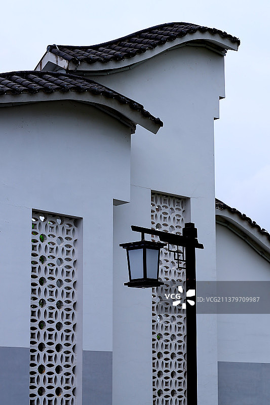 古建筑局部香火气息农村生活图片素材