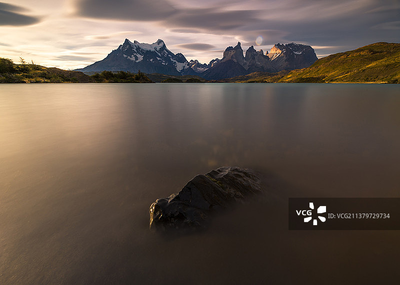 智利百内山脉国家公园图片素材