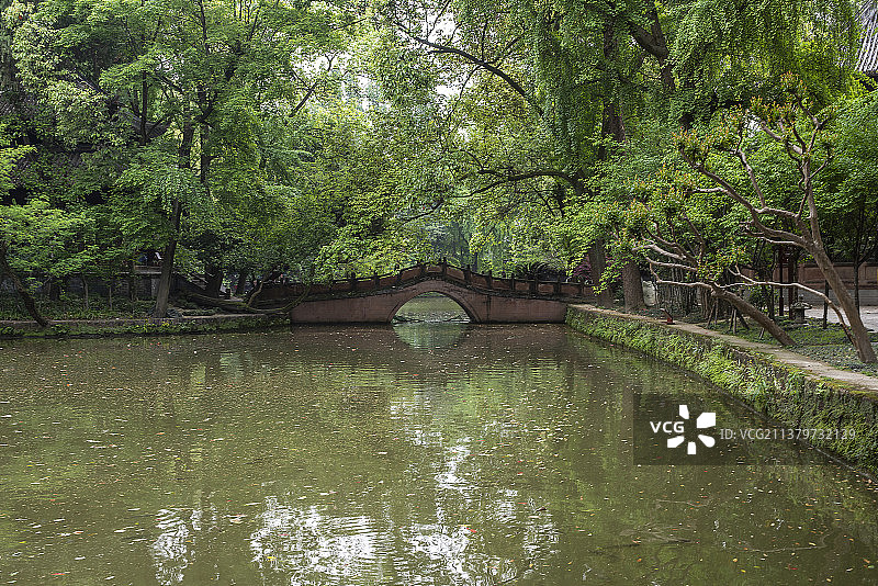 崇州罨画池图片素材