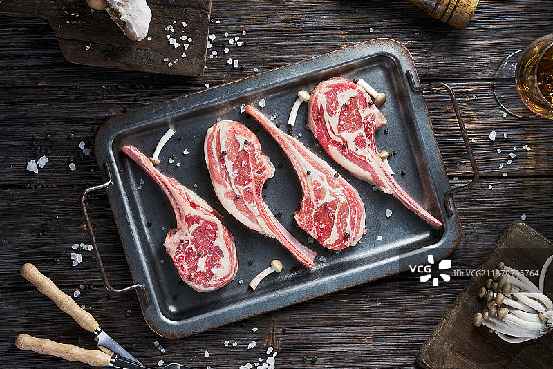 小羊排食材原材料图片素材
