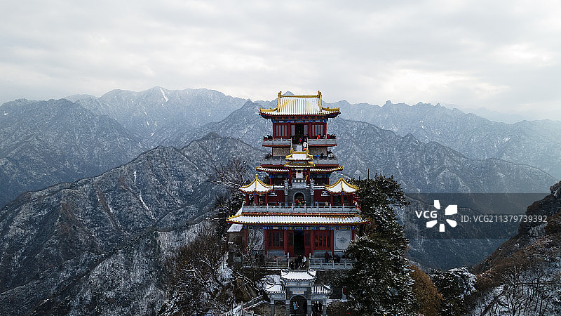 钟南山南五台风景区图片素材