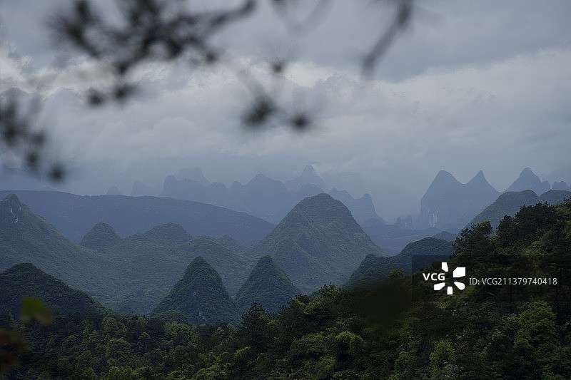 桂林尧山图片素材