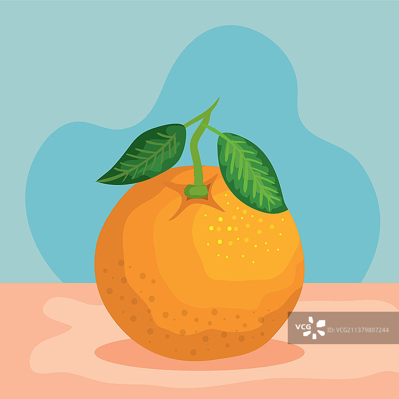 营养美味橙子水果图片素材