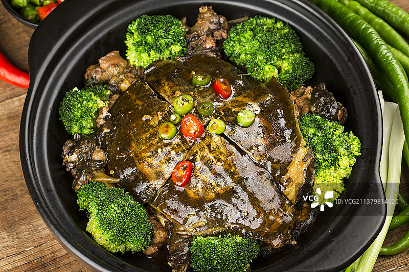 红烧甲鱼图片素材