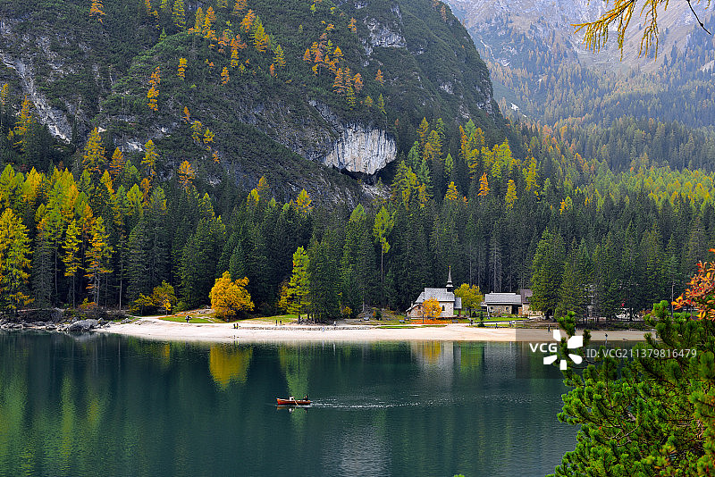 布莱耶斯湖 ● 教堂图片素材