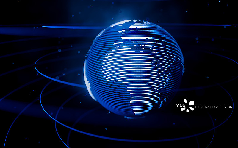 地球三维模型图片素材