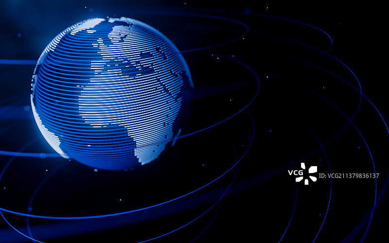 地球三维模型图片素材