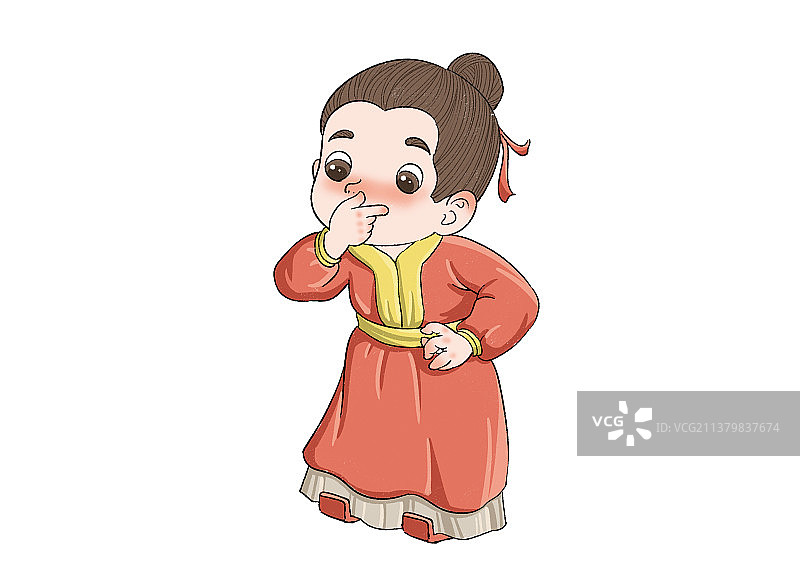 捂鼻子的人图片素材