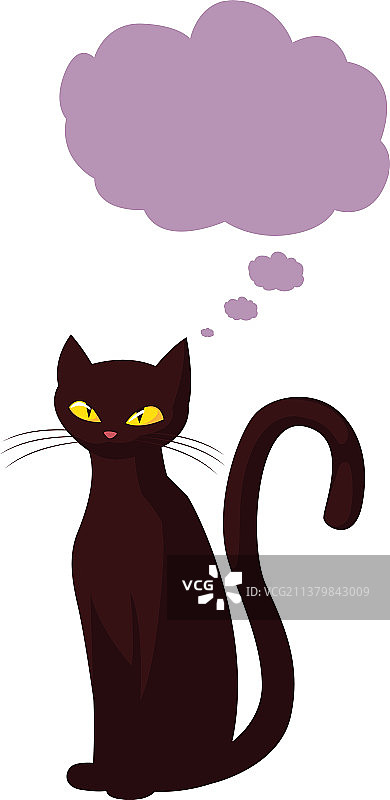 黑猫万圣节快乐庆祝设计图片素材