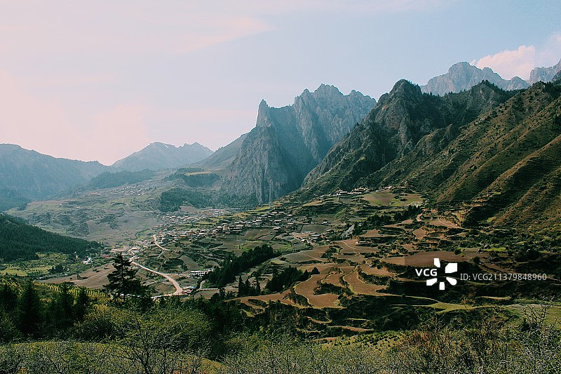 甘南扎尕那图片素材