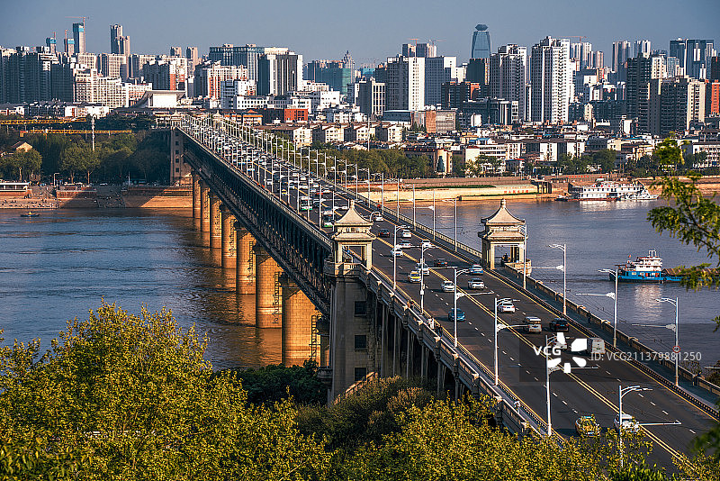 武汉长江大桥图片素材