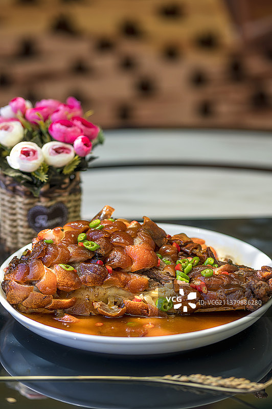 怒族美食-鸿运当头-若柔味道图片素材