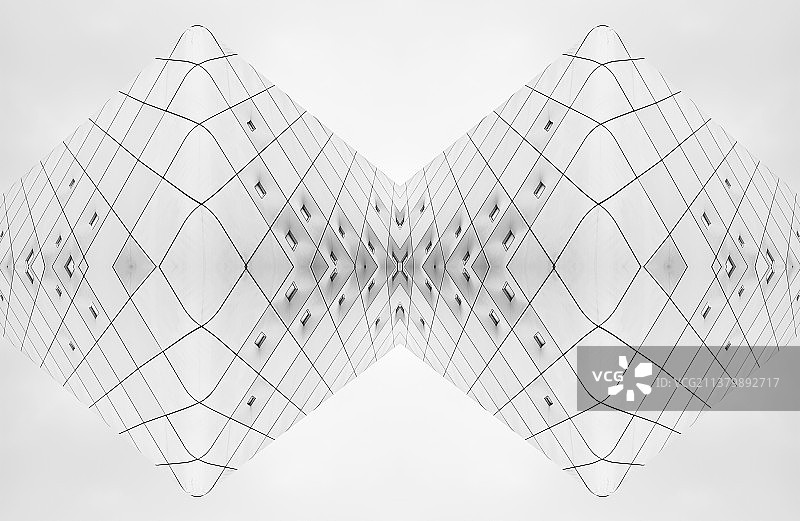 镜像几何图片素材