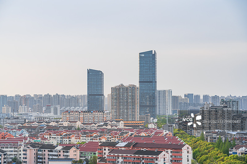 江苏省常州市天宁时代广场风光图片素材