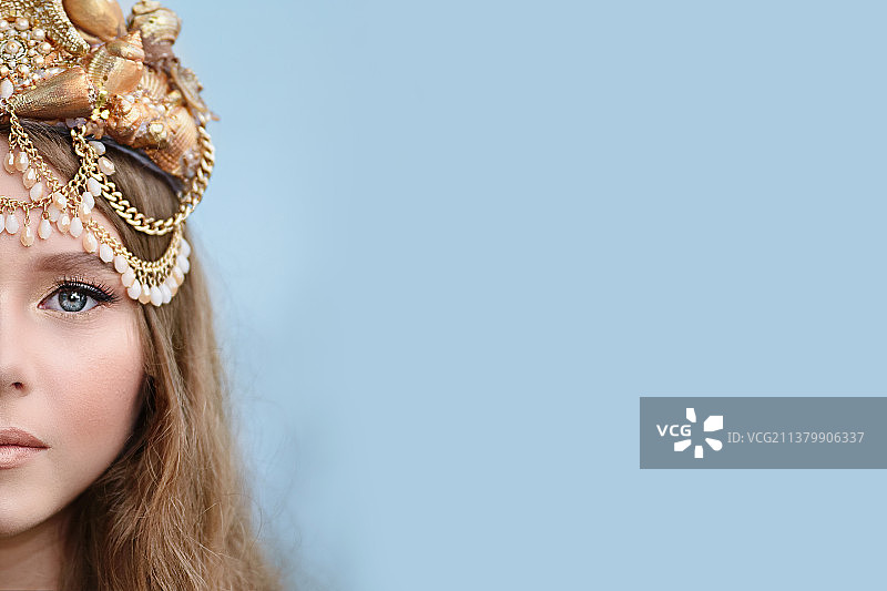 奇幻美人鱼神话海之女神图片素材