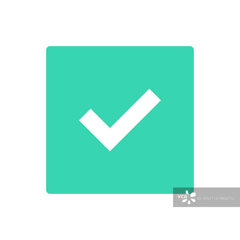 绿色对勾和红色叉号图标批准集图片素材