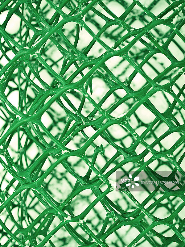 金属围栏的特写镜头图片素材