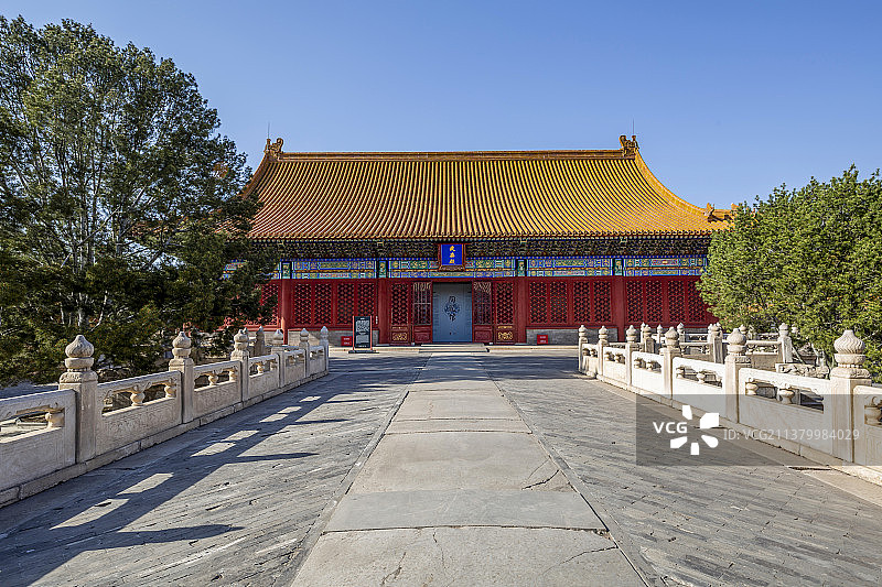 北京故宫武英殿图片素材