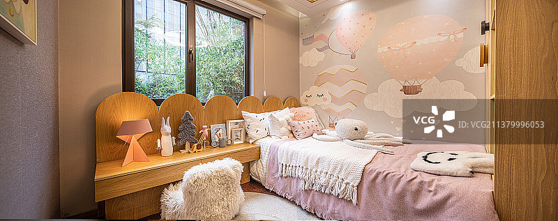 样板间儿童卧室图片素材