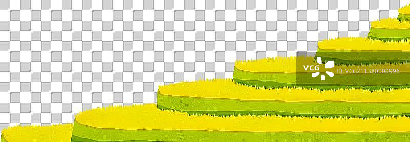 梯田元素图片素材