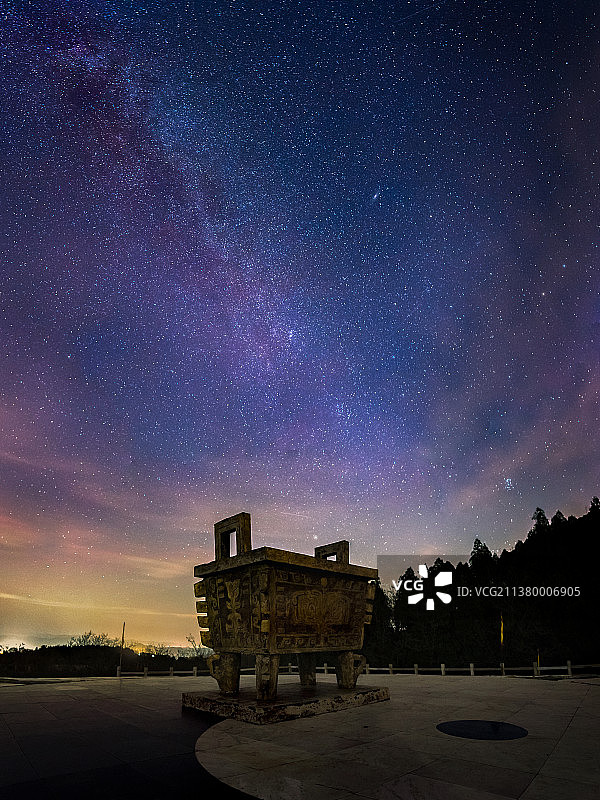 天上王城星空图片素材